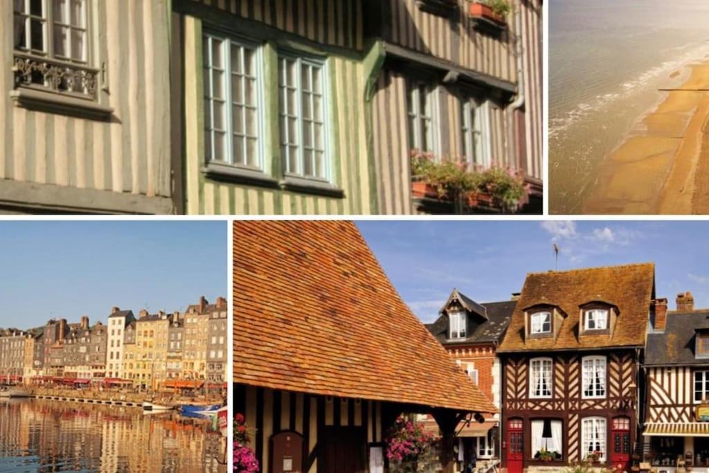 Maison A Colombages Pres De Deauville, Trouville Formentin Экстерьер фото